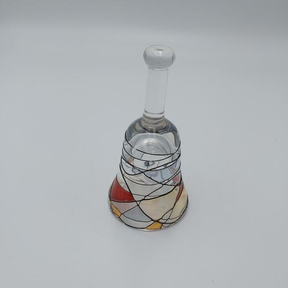 PartyLite Mosaic Calypso Faux Stained-Glass Candle Snuffer Retired - Picture 1 of 3